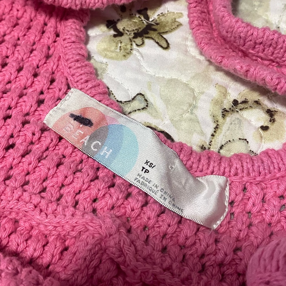 Free People Beach Pink Knit Shrug Sweater - Picture 3 of 3